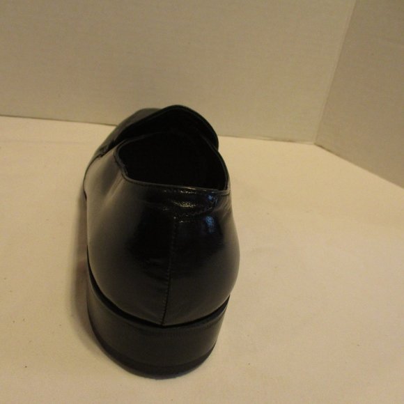 Florsheim Men Size 10.5 Black Slip On Business Travel Evening Dress Shoes main image 9